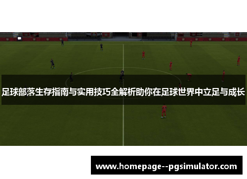 足球部落生存指南与实用技巧全解析助你在足球世界中立足与成长
