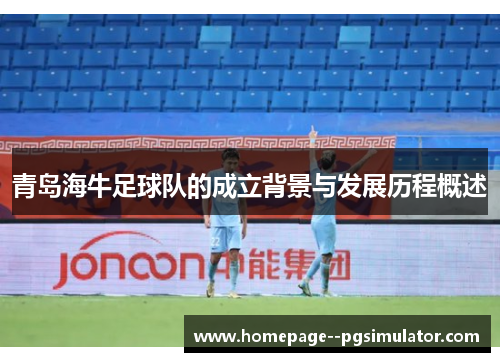 青岛海牛足球队的成立背景与发展历程概述