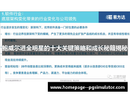 鲍威尔进全明星的十大关键策略和成长秘籍揭秘